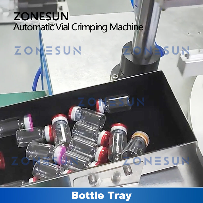 ZONESUN ZS-YG200 Máquina pneumática automática para tampar frascos de penicilina 