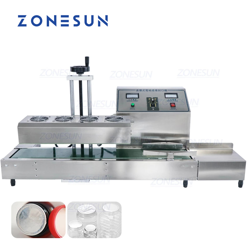 ZONESUN ZS-FK6000A 15-80mm Máquina de selagem contínua por indução eletromagnética refrigerada a ar