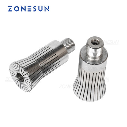 ZONESUN 13/15/18/20mm Cabezal de tapado personalizado para máquina tapadora de perfume