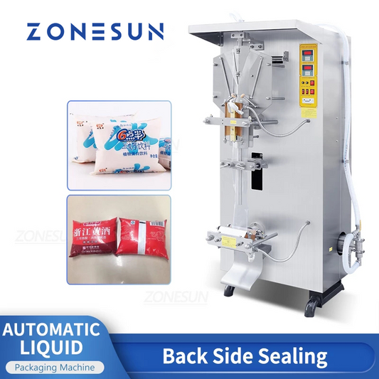 ZONESUN ZS-GJH2000 Máquina automática de llenado y sellado de bolsas de líquidos
