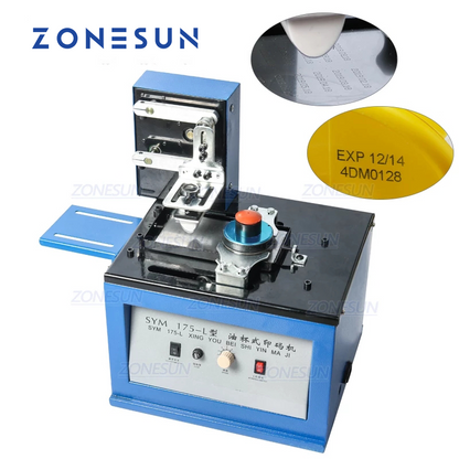 Máquina de impressão de bloco elétrica automática ZONESUN