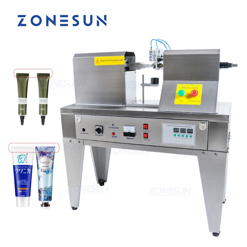 Máquina ultrasónica de sellado de tubos de plástico ZONESUN QDFM-125 