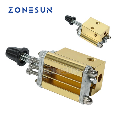 ZONESUN Soporte de molde de impresora de cinta DY8 HP241 Dispositivo de codificación Cabezal de calor