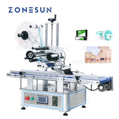 ZONESUN ZS-TB150PB Máquina automática de etiquetagem de superfícies planas