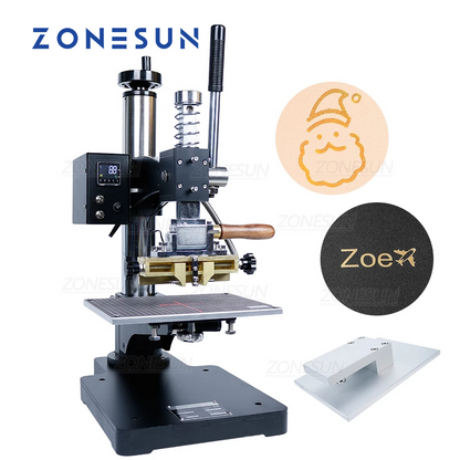  ZONEPACK Custom Logo Hot Foil Stamping Brass Mold