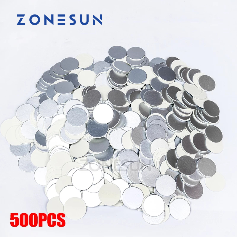 ZONESUN For Induction Sealing Customized Size Aluminum Foil Lid