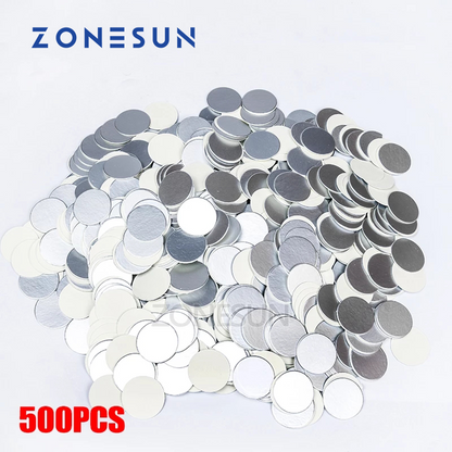 ZONESUN para sellado por inducción tapa de papel de aluminio de tamaño personalizado