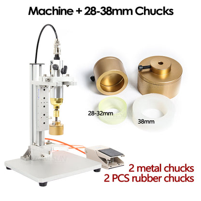 ZONESUN ZS-XGPZ1 Tabletop Pneumatic Capping Machine