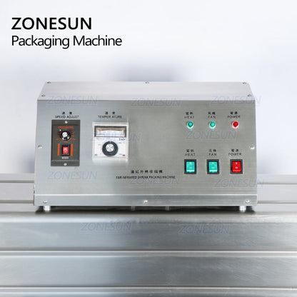 ZONESUN ZS-SX405 Máquina de retração térmica para tampa de gargalo elétrica