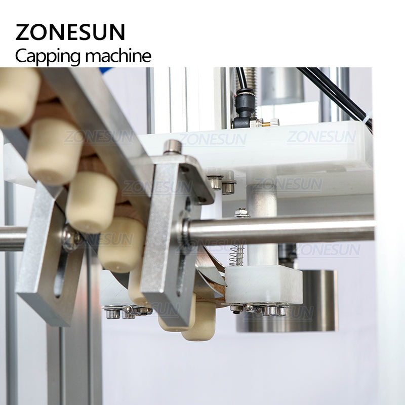 ZONESUN ZS-XG16D1 Máquina automática de prensado de tapas de corcho de madera con alimentador de tapas 
