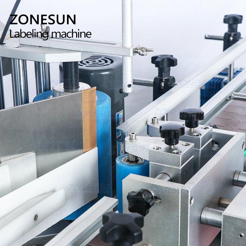 ZONESUN ZS-TB260 Máquina automática de etiquetado y posicionamiento redondo de doble cara 