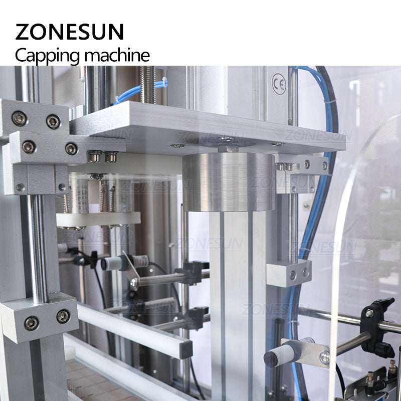 Máquina tapadora automática completa personalizada ZONESUN con cubierta antipolvo 