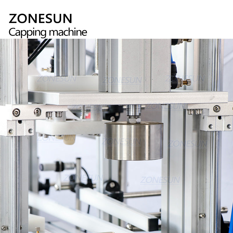 ZONESUN ZS-XG16D1 Custom Automatic Wooden Cork Cap Pressing Machine With Cap Feeder