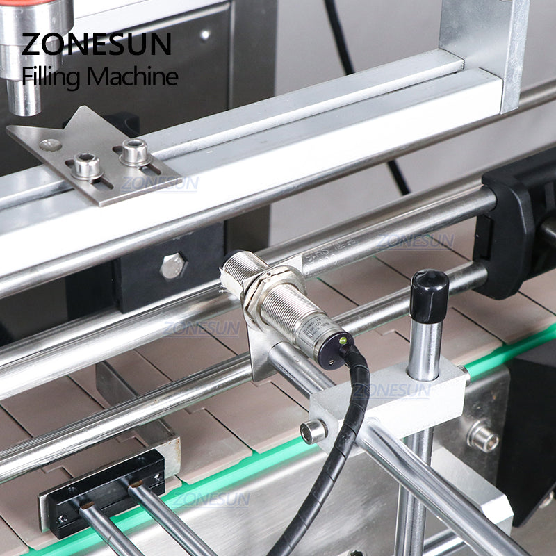 ZONESUN ZS-SV4GB 4 bicos bomba de diafragma pneumática máquina de enchimento de pasta