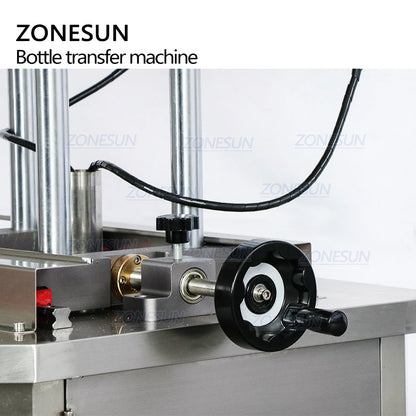 Máquina transportadora de transferencia de sujeción de botella redonda automática ZONESUN ZS-JP1 para cadena de producción 