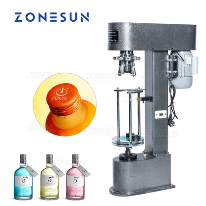 ZONESUN ZS-XG50D 20-40mm Máquina de tampar à prova de roubo