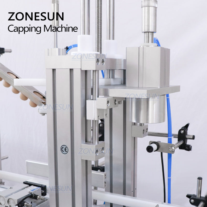 ZONESUN ZS-XG1870D1 Máquina pneumática automática de alimentação de rolhas de madeira prensada e niveladora