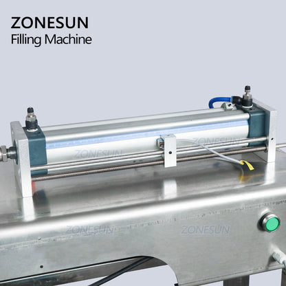 ZONESUN ZS-GY1C Máquina automática pneumática de enchimento de pasta com esteira