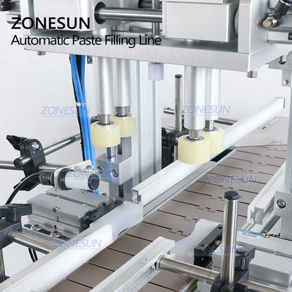 ZONESUN ZS-FAL180C8 Desktop Paste 2 Boquillas Máquina de llenado, tapado y etiquetado