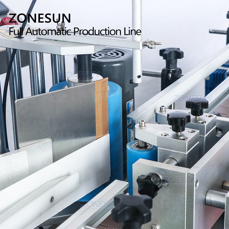 ZONESUN Liquid Filling Capping And Labeling Line With Induction Sealing Production Line