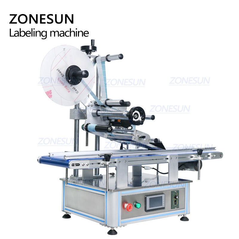 ZONESUN ZS-TB150PB Máquina automática de etiquetagem de superfícies planas