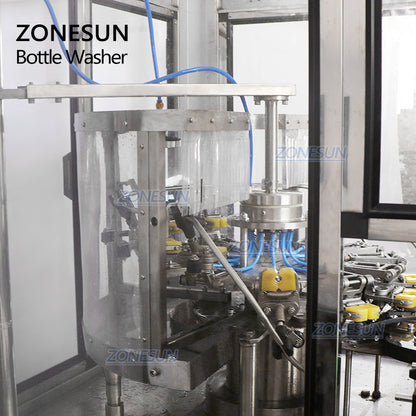 Lavadora automática de botellas ZONESUN ZS-WB12