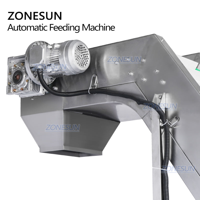 Máquina automática de alimentación de alimentos personalizada ZONESUN ZS-SLJ2 para cadena de producción 