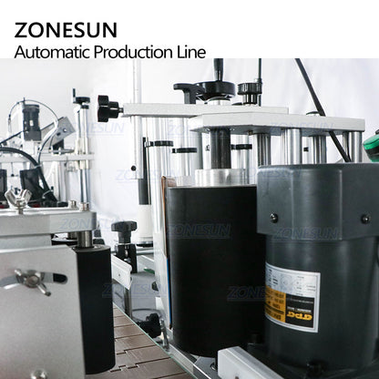 ZONESUN ZS-FAL180R5 Máquina automática de llenado, tapado y etiquetado de líquidos con pistón