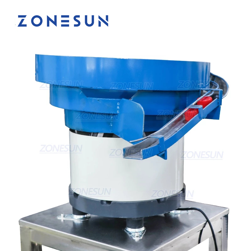 ZONESUN Automatic Bottle Cap Unscrambler For Production Line