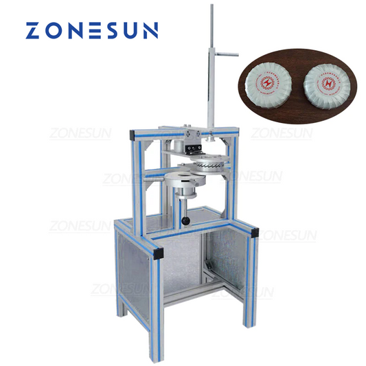 ZONESUN ZS-PK940 Máquina de embrulhar plissada com esfera redonda manual 