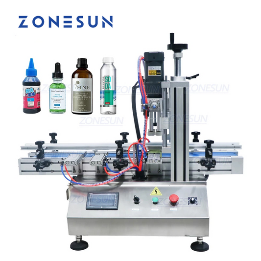 Máquina tapadora automática de mesa ZONESUN ZS-XG1860 20-60 mm