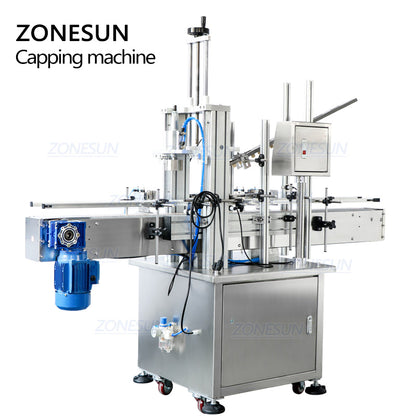 ZONESUN ZS-XG16D1 Máquina automática de prensado de tapas de corcho de madera con alimentador de tapas 