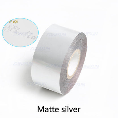 ZONESUN 3/4/5cm Papel de aluminio para estampado en caliente