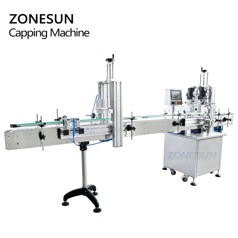 ZONESUN ZS-XG16DV Custom Automatic Cork Cap Pressing Capping Machine