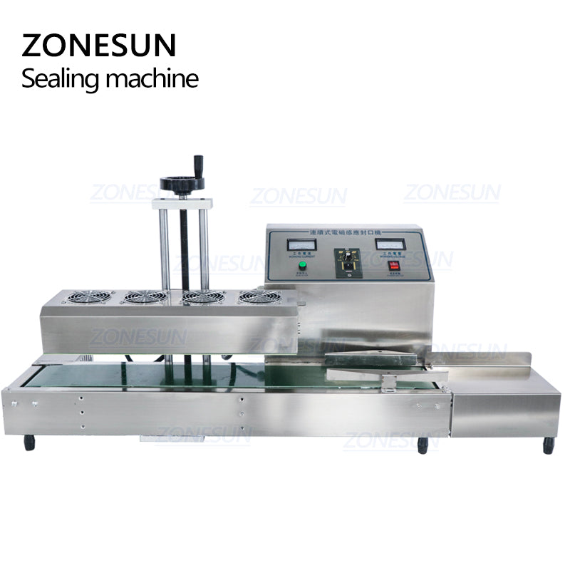 ZONESUN ZS-FK6000A 15-80mm Air Cooled Continuous Electromagnetic Induction Sealing Machine