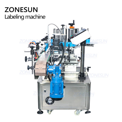 ZONESUN ZS-TB260 Automatic Double Side Round Positioning And Labeling Machine