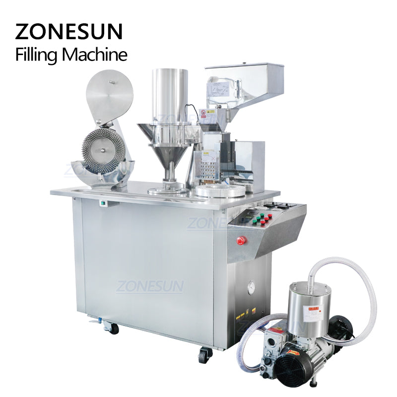 ZONESUN ZS-DTC Semi Automatic Capsule Powder Filling Machine