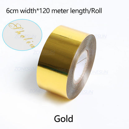 ZONESUN 6cm Hot Stamping Foil Paper