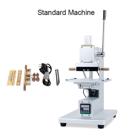 Máquina de estampado en caliente manual ZONESUN ZS-90XTS con localizador infrarrojo