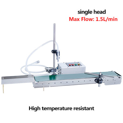 ZONESUN ZS-DPYT1500 Single Head Heat Resistant Liquid Filling Machine