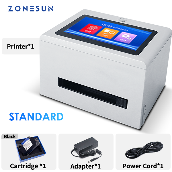 ZONESUN ZS-TIP127 Tabletop Inkjet Date Coding Machine