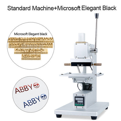 ZONESUN ZS-90XTS Manual Hot Foil Stamping Machine With Infrared Locator