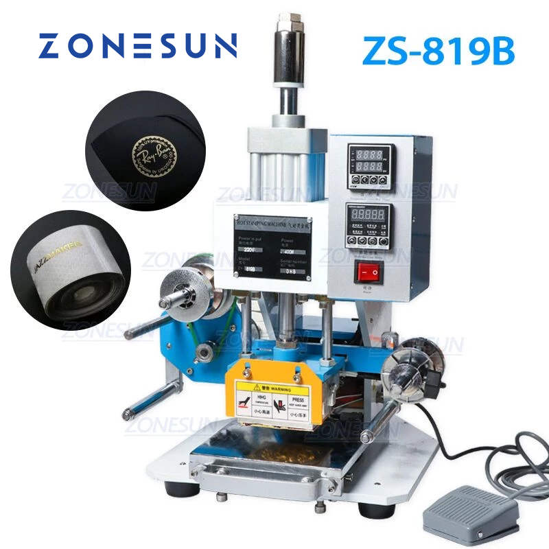 Máquina de estampagem pneumática ZONESUN ZS-819B