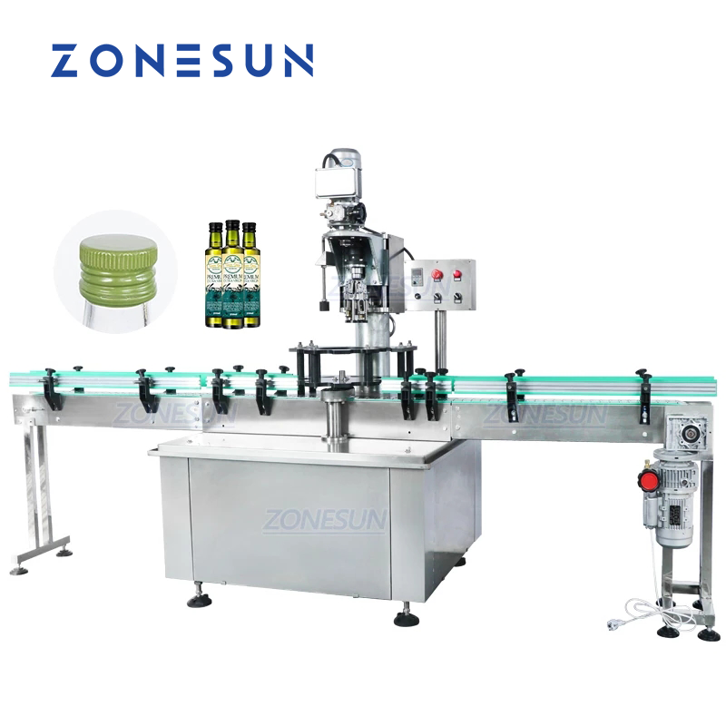 ZONESUN ZS-XG440C Custom Automatic Ropp Capping Machine