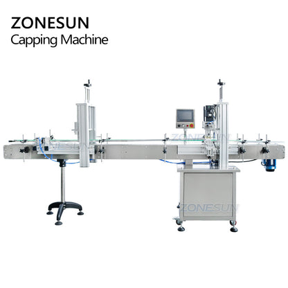 ZONESUN ZS-XG16DV Custom Automatic Cork Cap Pressing Capping Machine