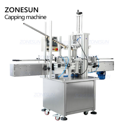 ZONESUN ZS-XG16D1 Máquina automática de prensado de tapas de corcho de madera con alimentador de tapas 