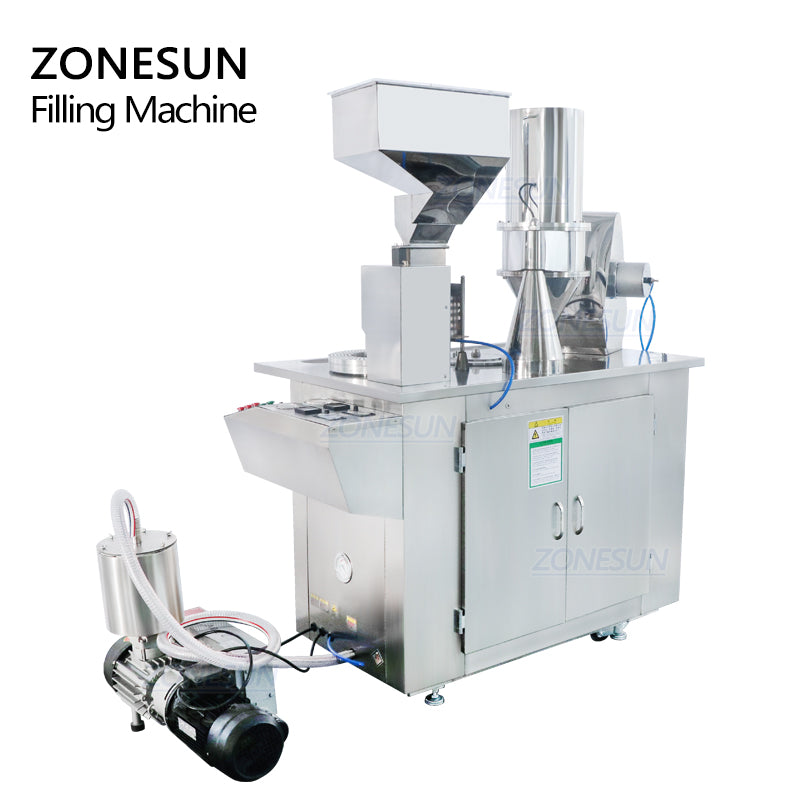 ZONESUN ZS-DTC Semi Automatic Capsule Powder Filling Machine