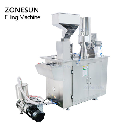 ZONESUN ZS-DTC Semi Automatic Capsule Powder Filling Machine