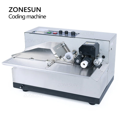 Máquina de codificação de rolo de tinta sólida ZONESUN MY-380F