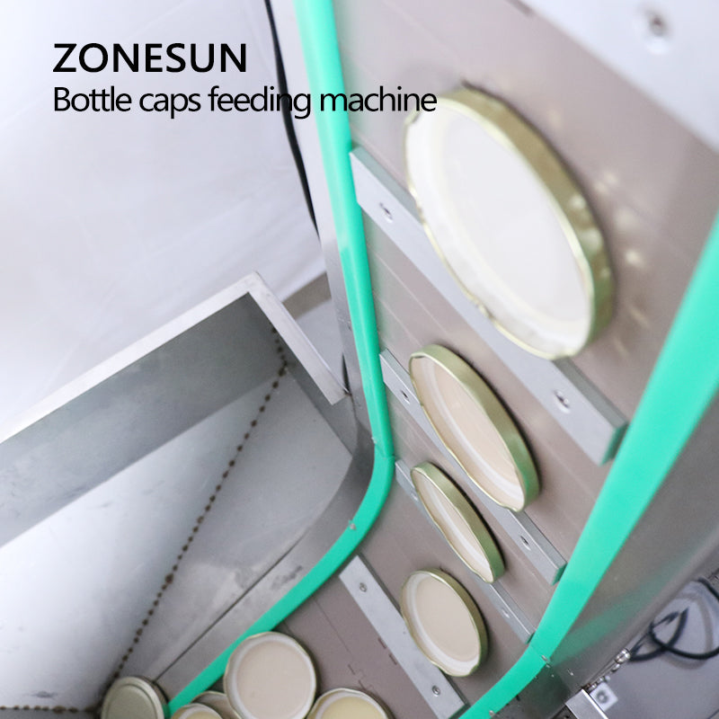 ZONESUN ZS-SLJ1 Elevador de alimentação personalizável automático para máquina de tampar